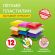 Пластилин супер лёгкий воздушный застывающий 12 цветов, 120 г, 3 стека, BRAUBERG KIDS, 106306