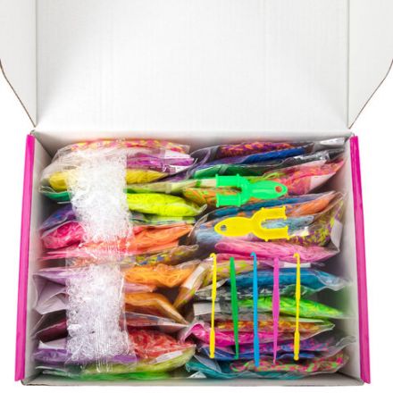 Набор резинок для плетения украшений 15 000 шт., 48 цветов, BAMBOX (БАМБОКС), 665974