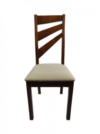 Стул Гольф 8 Темный орех/сливочный раф