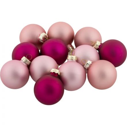 Набор шаров подвесных Розовые оттенкистекло,наб.12шт 4x4x4см,88040 (НГ) Набор шаров подвесных Розовые оттенкистекло,наб.12шт 4x4x4см,88040 (НГ)