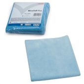 Салфетка VILEDA "МикроТаффПлюс", КОМПЛЕКТ 5 шт., микрофибра, голубые, 38х38 см, 340 г/м2, 111958