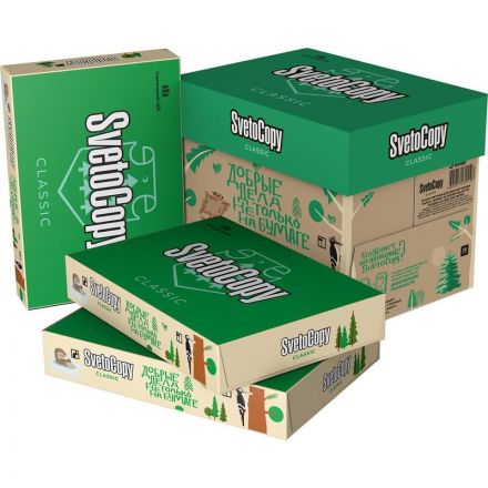 Бумага SvetoCopy A4 Classic 80 г/кв.м, 500 л