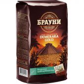 Сахарный песок Брауни Light Demerara коричневый светлый тростниковый 900г