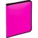 Папка-конверт на молнии с 3-х сторон Attache Neon A4 розовый