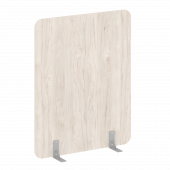 R-line Перегородки на металлических опорах на фетровых подпятниках DP.F-120-150 Денвер светлый/Серый металл 1200*18*1500