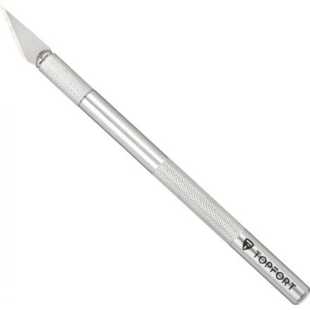 Набор для вырезания TOPFORT A5, нож макет, нож 9 мм, линейка, лезвия