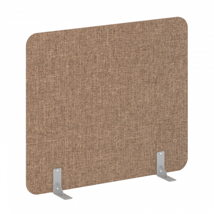 R-line soft Перегородки на металлических опорах на фетровых подпятниках AP.F-140-120 Romeo 03/Серый металл 1400*18*1200