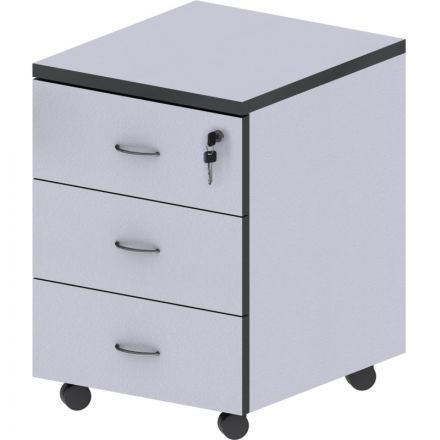 Тумба MS_Агат . выкатная АСС-20 серый