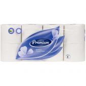 Бумага туалетная OfficeClean "Premium", 3-слойная, 8шт., 28,5м/рул., тиснение, белая Бумага туалетная OfficeClean "Premium", 3-слойная, 8шт., 28,5м/рул., тиснение, белая