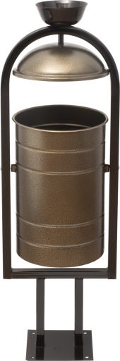 Урна уличная бронзовая 1010х330х280