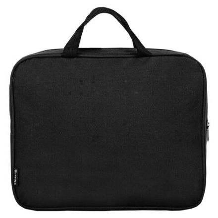 Папка на молнии с ручками STAFF EVERYDAY А4, 1 отделение, полиэстер, 80 мм, черная, 270918