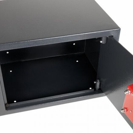 Сейф мебельный DASWERK (ДАСВЕРК) SC-250KL (250х350х250 мм), ключевой замок, графит, 291342