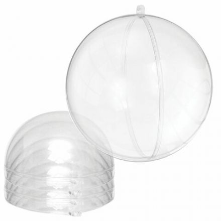 Пластиковые шары для поделок, 12 см, 2 шт., BRAUBERG HOBBY, 665396 Пластиковые шары для поделок, 12 см, 2 шт., BRAUBERG HOBBY, 665396