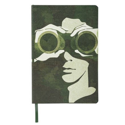 Блокнот А5 (143x210 мм), BRAUBERG VISTA "Commando", под кожу, гибкий, 80 л., 112081