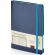 Ежедневник недатированный Bruno Visconti Megapolis Soft искусственная кожа А5 136 листов синий (голубой обрез, 144х212 мм)