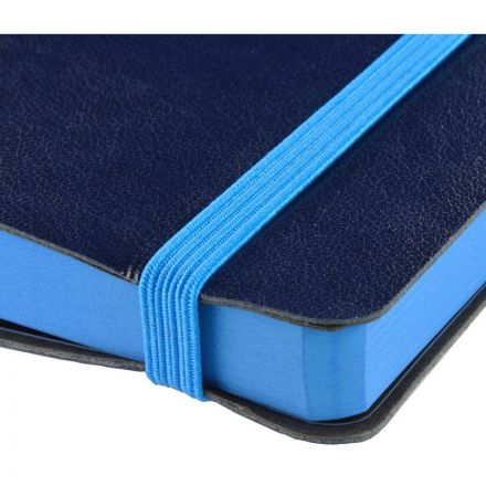 Ежедневник недатированный Bruno Visconti Megapolis Soft искусственная кожа А5 136 листов синий (голубой обрез, 144х212 мм)