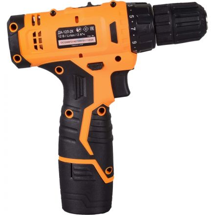 Шуруповерт аккумуляторный Вихрь ДА-12Л-2к