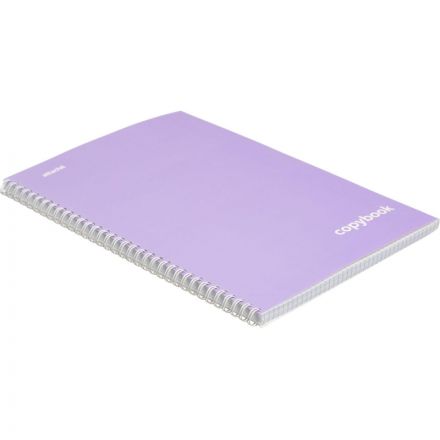 Бизнес-тетрадь А4 96л Attache Акварель фиолетовый, клетка, гребень, картон Бизнес-тетрадь А4 96л Attache Акварель фиолетовый, клетка, гребень, картон