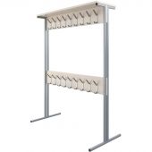 Вешалка MET_Комус Мебель 2 -сторонняя дуб шамони св./серый Вешалка MET_Комус Мебель 2 -сторонняя дуб шамони св./серый