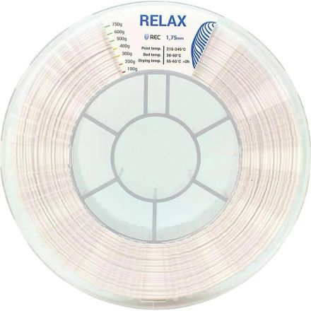 Катушка RELAX пластик REC 1.75мм белый