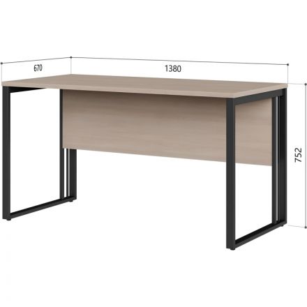 Стол Easy Loft 241S002 Ш1380 дуб скандин