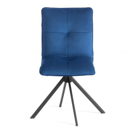 Стул обеденный Sweet поворотный механизм 360, велюр, Blue (синий) Стул обеденный Sweet поворотный механизм 360, велюр, Blue (синий)