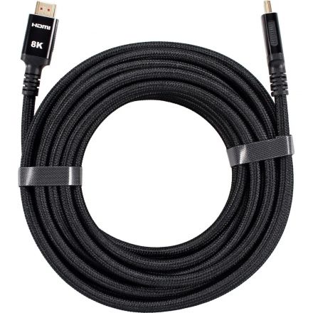 Кабель HDMI 19M/M,ver. 2.1 8KX60Hz (Econom) оплетк 7.5m iOpen <ACG859B-7.5