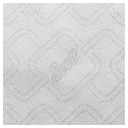Полотенца бумажные рулонные KIMBERLY-CLARK Scott, КОМПЛЕКТ 6 шт., 350 м, белые, 6691