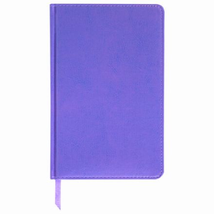 Ежедневник недатированный А5 138х213 мм BRAUBERG "Imperial" под кожу, 160 л., фиолетовый, 111854