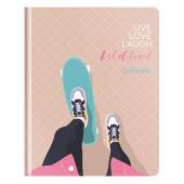 Дневник 1-11 кл. 48л. ЛАЙТ Greenwich Line "Skateboarder", ткань, печать, тон. блок, ляссе Дневник 1-11 кл. 48л. ЛАЙТ Greenwich Line "Skateboarder", ткань, печать, тон. блок, ляссе