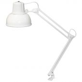 Светильник Трансвит Бета-К МС на металлической  струбцине Е27 60W белый
