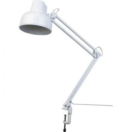 Светильник настольный Трансвит 'Бета' МС, Е27, 60Вт, на мет. струб. Белый