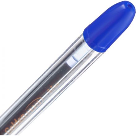 Ручка шариковая неавтомат. Deli ArrisGolden0,5мм,шар0,7,син,масл,манж Ручка шариковая неавтомат. Deli ArrisGolden0,5мм,шар0,7,син,масл,манж