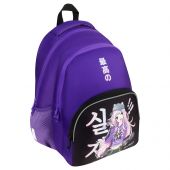 Рюкзак ArtSpace School "Kawaii", 40*28*18см, 2 отделения, 3 кармана, уплотн. спинка Рюкзак ArtSpace School "Kawaii", 40*28*18см, 2 отделения, 3 кармана, уплотн. спинка