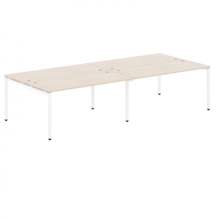 Стол 4-х местный XWST 3214 Бук Тиара/Белый 3206х1406х750 XTEN-S