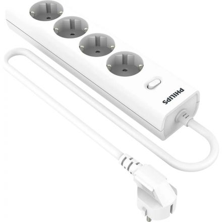 Сетевой фильтр Philips CHP2145WB/51 4р/3м, 10А, белый