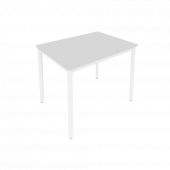 Slim Стол письменный на металлокаркасе С.СП-3 Серый/Белый металл 980*720*750