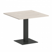 Home Office Стол квадратный VR.SP-5-90.2 Денвер светлый/Антрацит металл 900*900*753 Home Office Стол квадратный VR.SP-5-90.2 Денвер светлый/Антрацит металл 900*900*753