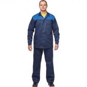 Костюм рабочий летний муж. л16-КБР син/вас (р.60-62) 182-188