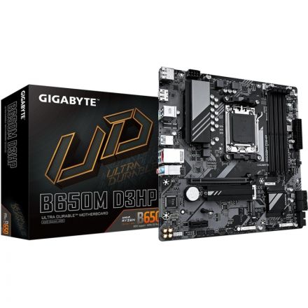 Материнская плата GIGABYTE B650M D3HP, AM5, B650, 4xDDR5 mATX
