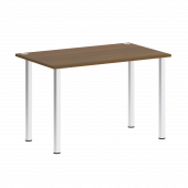 Home Office Стол письменный VR.SP-3-118 Орех/Хром опоры 1180*720*750 Home Office Стол письменный VR.SP-3-118 Орех/Хром опоры 1180*720*750
