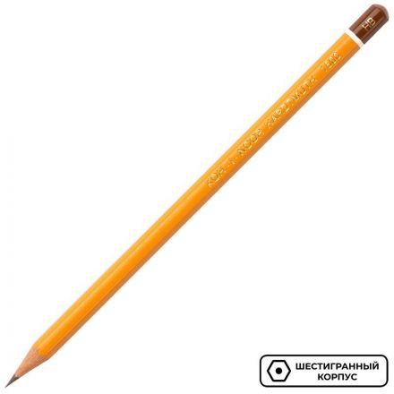 Карандаш чернографитный Koh-I-Noor 1500 HB заточенный