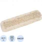 Насадка МОП плоский, 60х11 см, хлопок, рамочный CN3030
