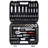 Набор инструментов для автомобиля, 108 предметов, пластиковый кейс, RABBITEX (РАББИТЕКС), 671339