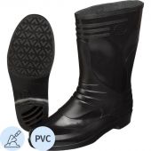 Сапоги женские цв.черный мод 102 У (р.37) ПВХ утепленные Сапоги женские цв.черный мод 102 У (р.37) ПВХ утепленные