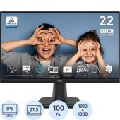 Монитор MSI MP225(9S6-3PC6CM-004)21.5/FHD/IPS/100Hz/250cd/1ms/HDMI/VGA