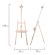 Мольберт напольный из сосны Лира, 170х55х70 см, высота холста до 107 см, BRAUBERG ART CLASSIC, 192260