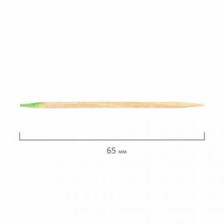 Зубочистки с ментолом бамбуковые 1000 шт. в индивидуальной упаковке, WELDAY (ВЭЛДЭЙ), 607569, 85