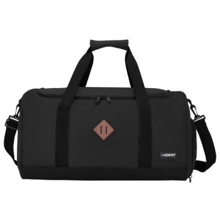 Сумка спортивная HEIKKI MOVE RENOWNED (ХЕЙКИ), отделение для обуви, черная, 28x51x26 см, 273909