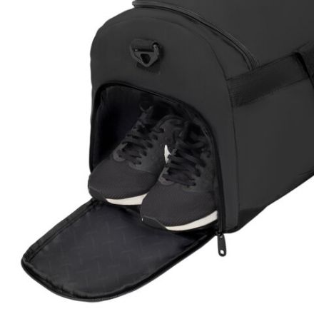 Сумка спортивная HEIKKI MOVE RENOWNED (ХЕЙКИ), отделение для обуви, черная, 28x51x26 см, 273909